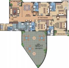 Infinity Signature Estates (4BHK+4T (3,524 sq ft) + Servant Room 3524 sq ft)