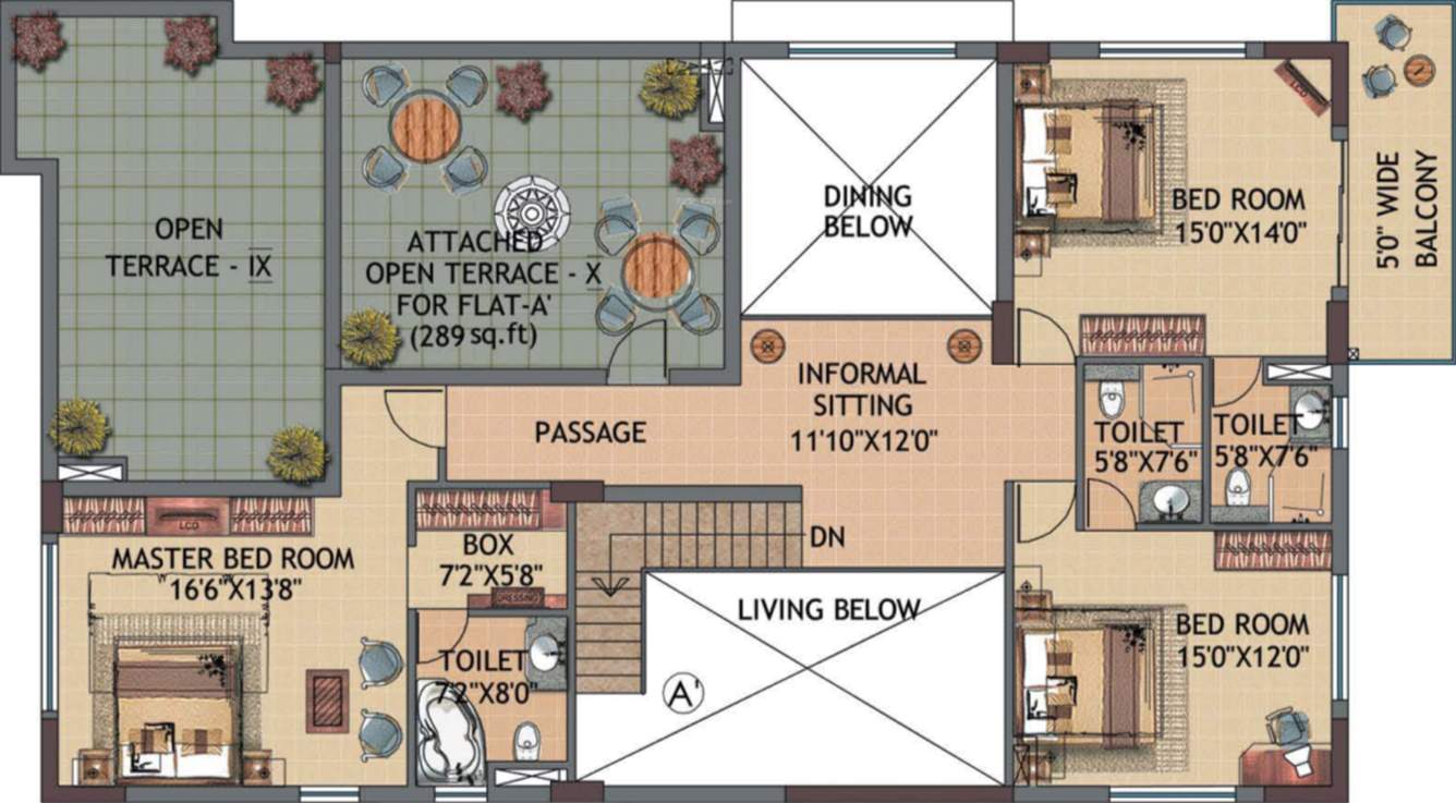 Infinity Signature Estates (5BHK+6T (5,226 sq ft) + Pooja Room 5226 sq ft)