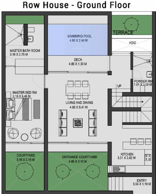 Virani The Palms Socorro Villas (3BHK+6T (4,500 sq ft) 4500 sq ft)