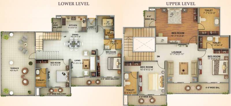 Mahagun Montage (5BHK+5T (3,440 sq ft) + Servant Room 3440 sq ft)