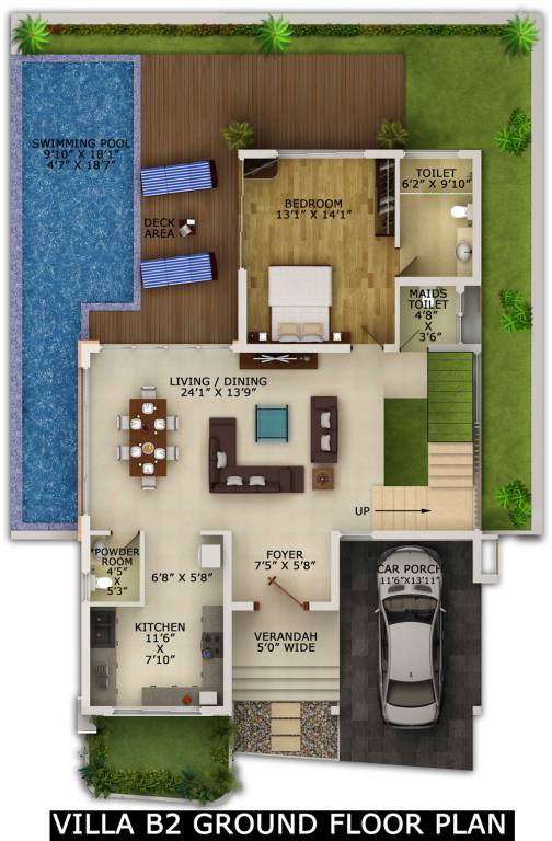 Rainforest Boulevard (3BHK+4T (3,287 sq ft) 3287 sq ft)