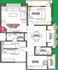 Sai Residency (2BHK+2T (1,165 sq ft) 1165 sq ft)