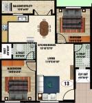 DS Suncrest (2BHK+2T (1,075 sq ft) 1075 sq ft) DS Suncrest (2BHK+2T (1,075 sq ft) 1075 sq ft)