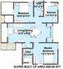 Confident Centaurus (2BHK+2T (995 sq ft) 995 sq ft) Confident Centaurus (2BHK+2T (995 sq ft) 995 sq ft)