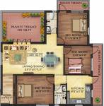 KCee Wason (3BHK+2T (1,485 sq ft) 1485 sq ft)
