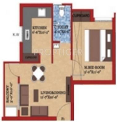 Shree Shree Yoge Flats (1BHK+1T (508 sq ft) 508 sq ft)