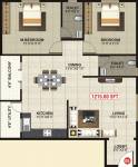 MBM Serenity (2BHK+1T (1,215 sq ft) 1215 sq ft) MBM Serenity (2BHK+1T (1,215 sq ft) 1215 sq ft)
