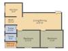 SB SS Varishitha (2BHK+2T (848 sq ft) 848 sq ft)