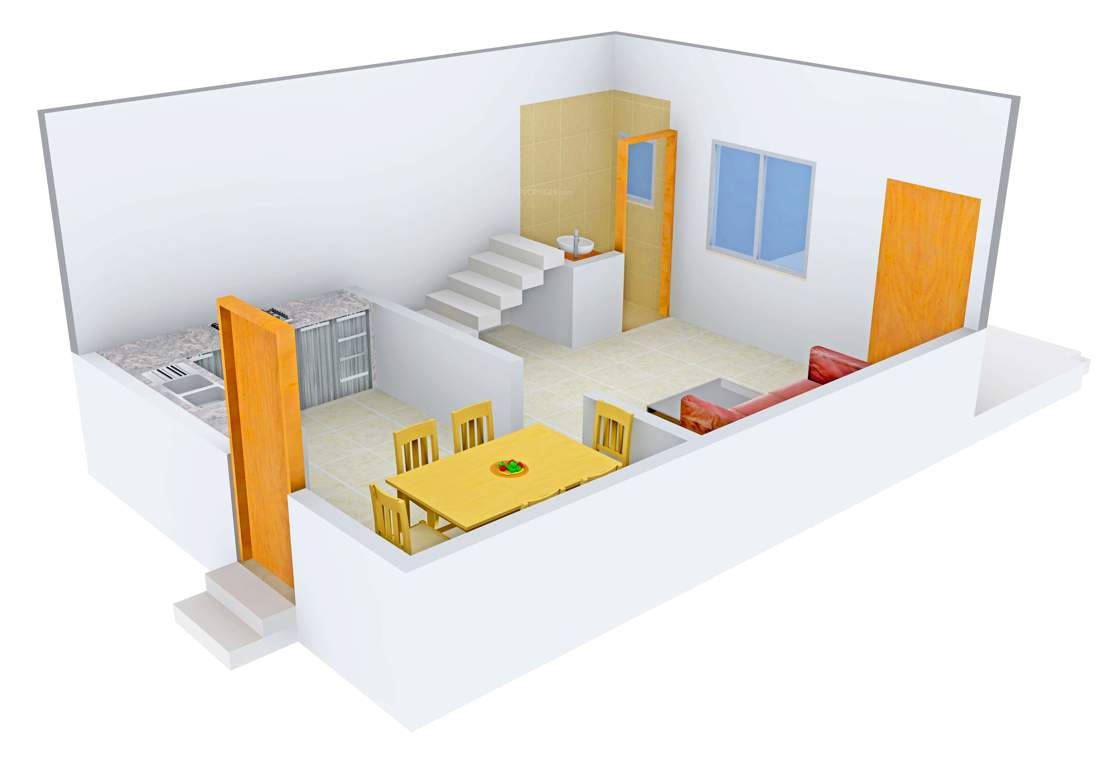 Chathamkulam European Villas (3BHK+3T (1,295 sq ft) 1295 sq ft)