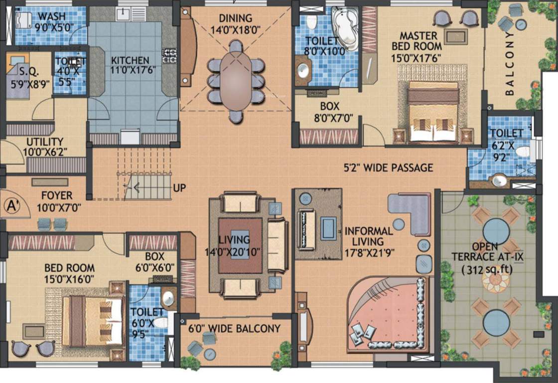 Infinity Signature Estates (4BHK+6T (7,533 sq ft) + Study Room 7533 sq ft)