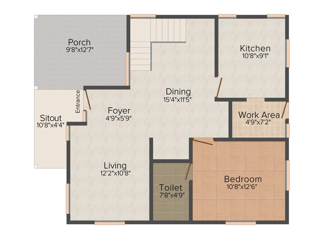 Shreeji Vrindavan Garden 2 (3BHK+3T (2,052 sq ft) + Study Room 2052 sq ft)