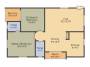 VBM Sukhadah (2BHK+2T (1,125 sq ft) + Pooja Room 1125 sq ft)