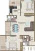 Indburgh Serenity (2BHK+2T (1,250 sq ft) 1250 sq ft)