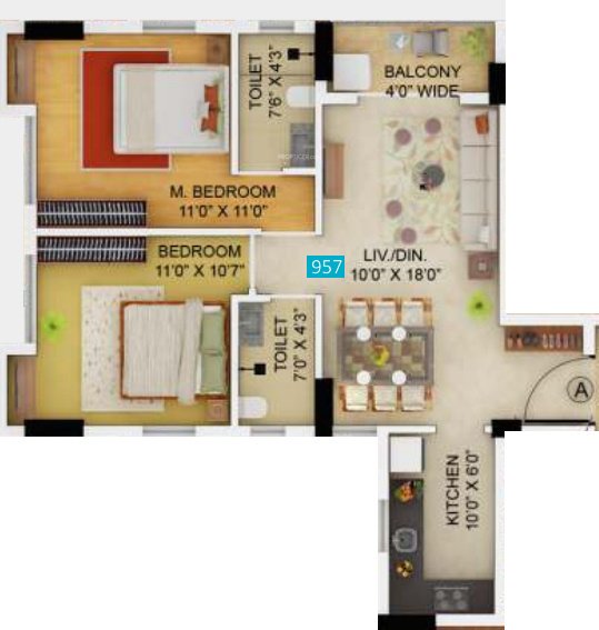  allure Floor Plan Floor Plan
