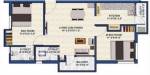 Shree Saravana Flats (2BHK+2T (856 sq ft)   Pooja Room 856 sq ft)
