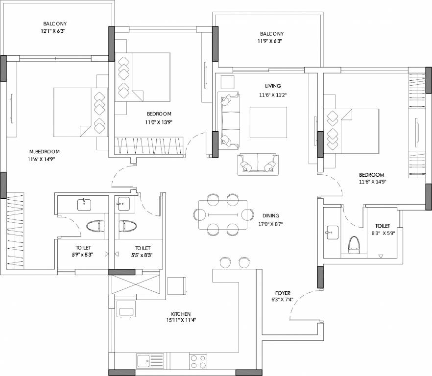 The Address The Central Regency Address