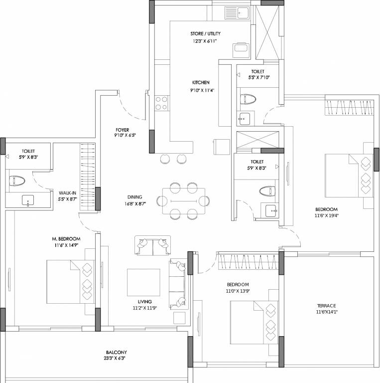The Address The Central Regency Address