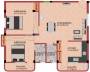 Shree Shree Siva Flats (2BHK+2T (1,078 sq ft) 1078 sq ft)