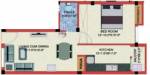 Shree Ramana Flats (1BHK+1T (584 sq ft) 584 sq ft)