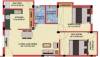 Shree Ramana Flats (2BHK+2T (895 sq ft) 895 sq ft)