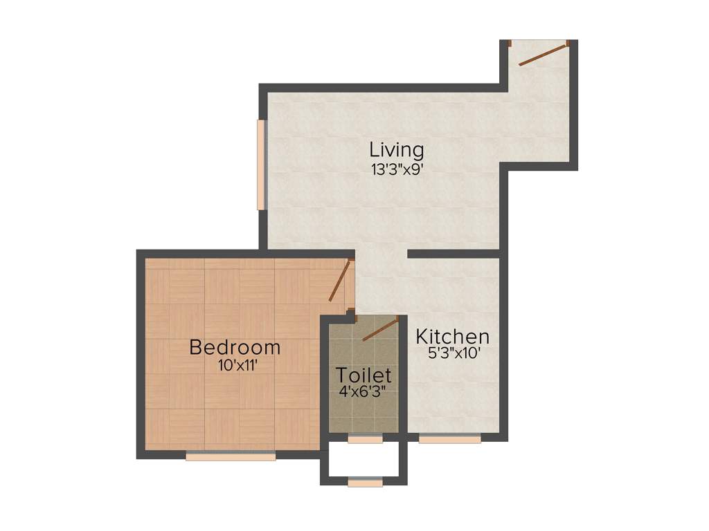 Kartik The Palazzo (1BHK+1T (560 sq ft) 560 sq ft)