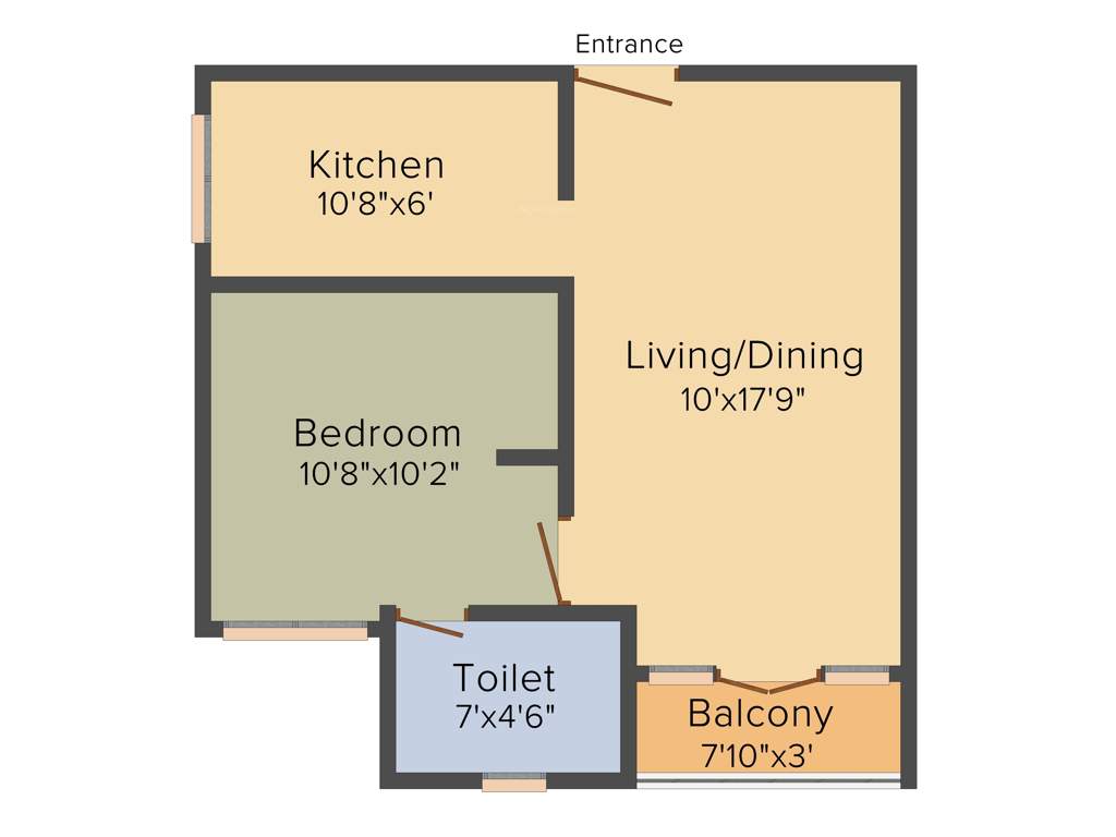 SBN Sree Bhoomi Neela Enclave (1BHK+1T (557 sq ft) 557 sq ft)
