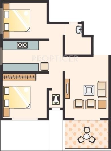 Kamalraj Shivdarshan (2BHK+1T (754 sq ft) 754 sq ft)