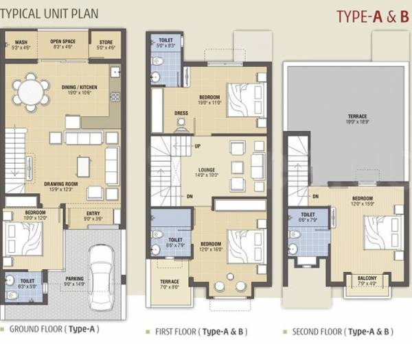 AL Aamrakunj Lakeview Bungalows (4BHK+4T (2,916 sq ft) 2916 sq ft)