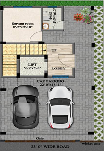 My Solitaire (4BHK+4T (2,228 sq ft) + Servant Room 2228 sq ft)