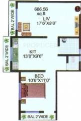 Shree Sai Samarth Construction Mauli Darshan (1BHK+1T (666 sq ft) 666 sq ft) Shree Sai Samarth Construction Mauli Darshan (1BHK+1T (666 sq ft) 666 sq ft)