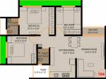 Tathya Ashray 10 (3BHK+2T (1,305 sq ft) 1305 sq ft) Tathya Ashray 10 (3BHK+2T (1,305 sq ft) 1305 sq ft)