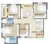 Ganguly 4 Sight Manor (3BHK+2T (1,275 sq ft) 1275 sq ft)