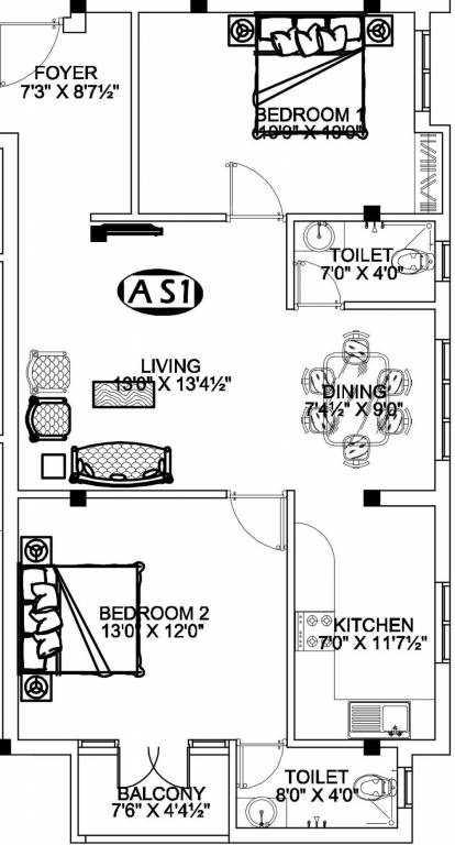 MS MM Sai Paradise (2BHK+2T (1,083 sq ft) 1083 sq ft) MS MM Sai Paradise (2BHK+2T (1,083 sq ft) 1083 sq ft)