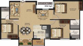 Sree Raja Rajeshwari Developers Vista Heights (3BHK+3T (1,556 sq ft) 1556 sq ft) Sree Raja Rajeshwari Developers Vista Heights (3BHK+3T (1,556 sq ft) 1556 sq ft)