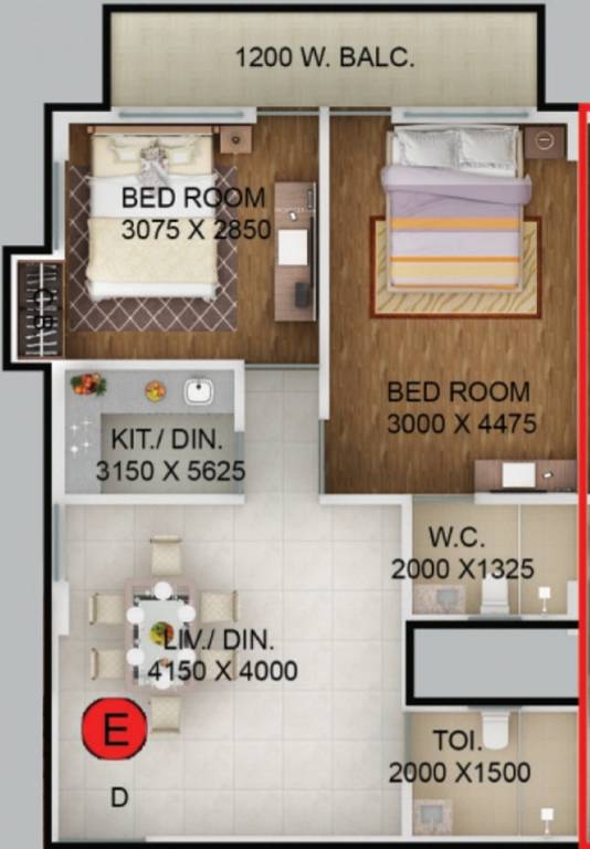  jeebon residency Floor Plan Floor Plan