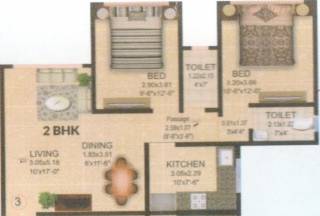 Surabi Surbhi Complex (2BHK+2T (1,125 sq ft) 1125 sq ft)