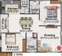 Gamut Ishta City (2BHK+2T (1,176 sq ft) 1176 sq ft) Gamut Ishta City (2BHK+2T (1,176 sq ft) 1176 sq ft)