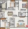Gamut Ishta City (3BHK+3T (1,499 sq ft) 1499 sq ft) Gamut Ishta City (3BHK+3T (1,499 sq ft) 1499 sq ft)