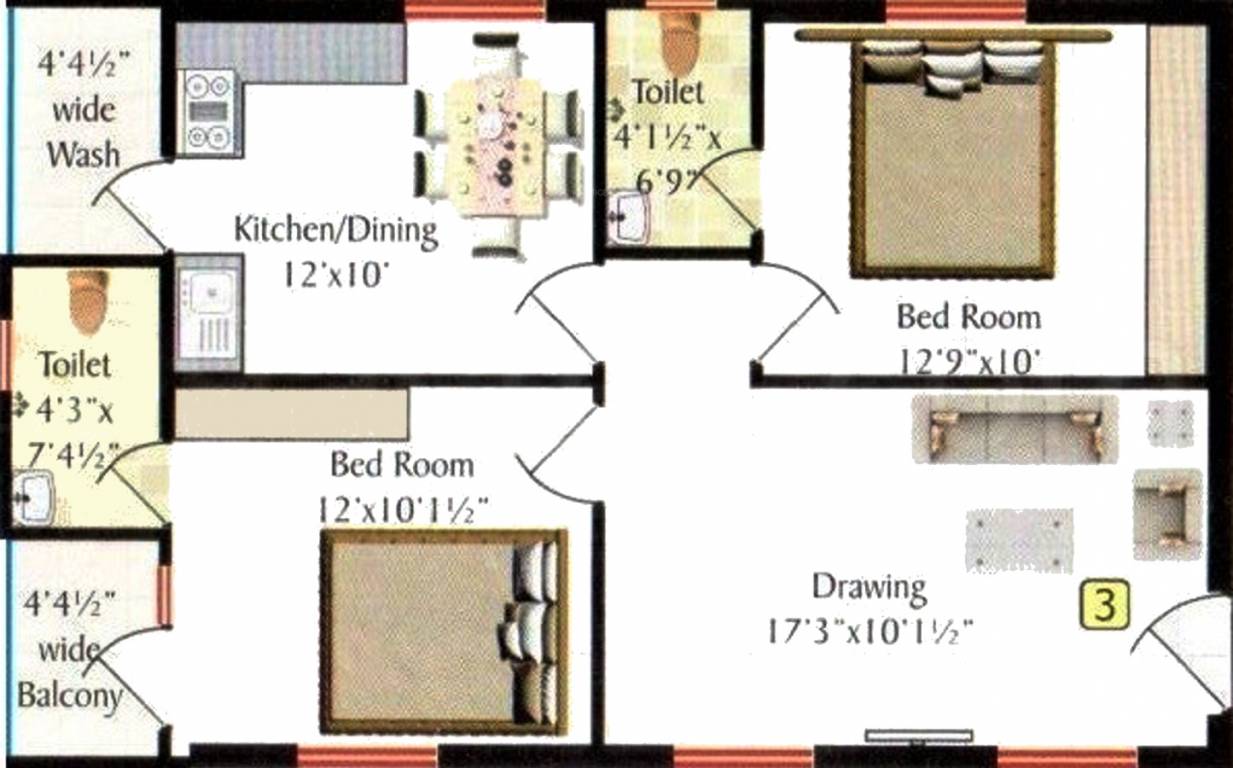 Swagath Swagath Joy (2BHK+2T (975 sq ft) 975 sq ft) Swagath Swagath Joy (2BHK+2T (975 sq ft) 975 sq ft)