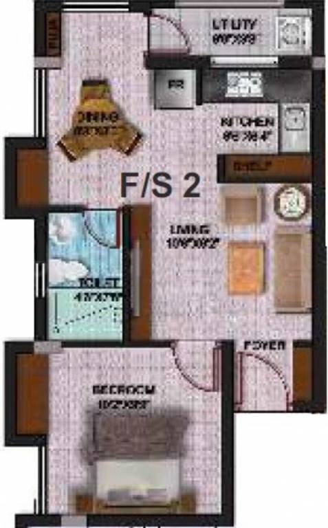 Ascent Akilam Srinivas Krishna (1BHK+1T (635 sq ft) 635 sq ft)