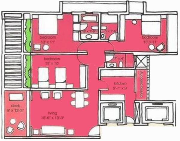 Siddhivinayak Groups Horizon (3BHK+3T (3,400 sq ft) 3400 sq ft)
