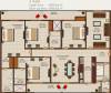 Sethi Venice (4BHK+4T (3,000 sq ft) + Study Room 3000 sq ft)