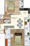 Royce Woods (2BHK+2T (1,125 sq ft) 1125 sq ft)