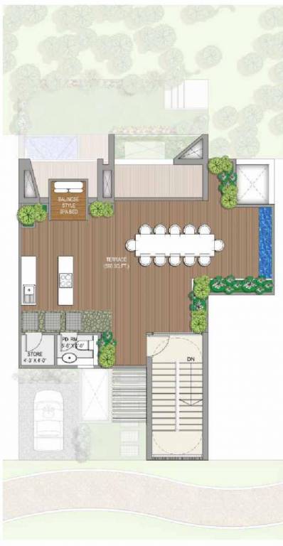 resort residence villa Floor Plan Floor Plan