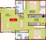 Scion Scion Park Wood (2BHK+2T (1,025 sq ft) 1025 sq ft)
