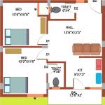 Prabha Gold (2BHK+2T (795 sq ft) 795 sq ft) Prabha Gold (2BHK+2T (795 sq ft) 795 sq ft)