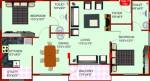 Scion Scion Greenleaf (2BHK+2T (1,135 sq ft) 1135 sq ft)