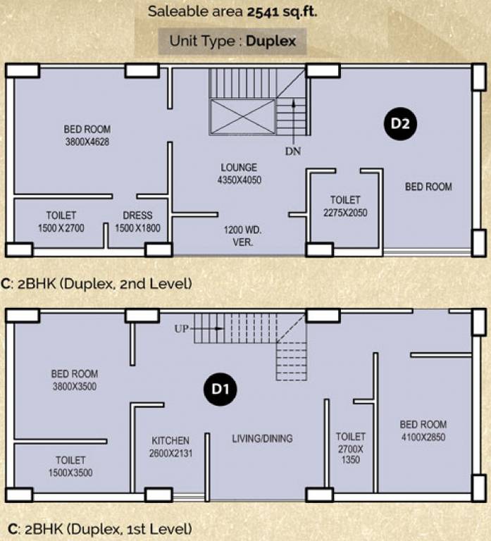 Star Prime (4BHK+4T (2,541 sq ft) + Servant Room 2541 sq ft)