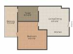 Trine Trine Suites (1BHK+1T (600 sq ft) 600 sq ft) Trine Trine Suites (1BHK+1T (600 sq ft) 600 sq ft)