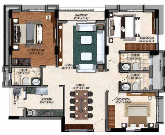  swan court Floor Plan Floor Plan